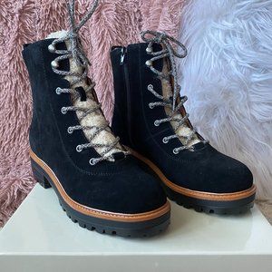 Marc Fisher Izma Shearling Hiker Boots
